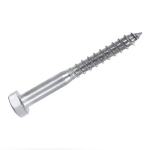 Vis tirefond pointu DIN 571 inox